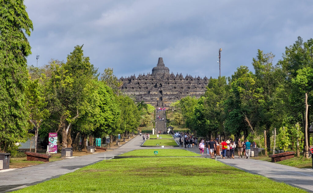 Świątynia borobudur, indonezja