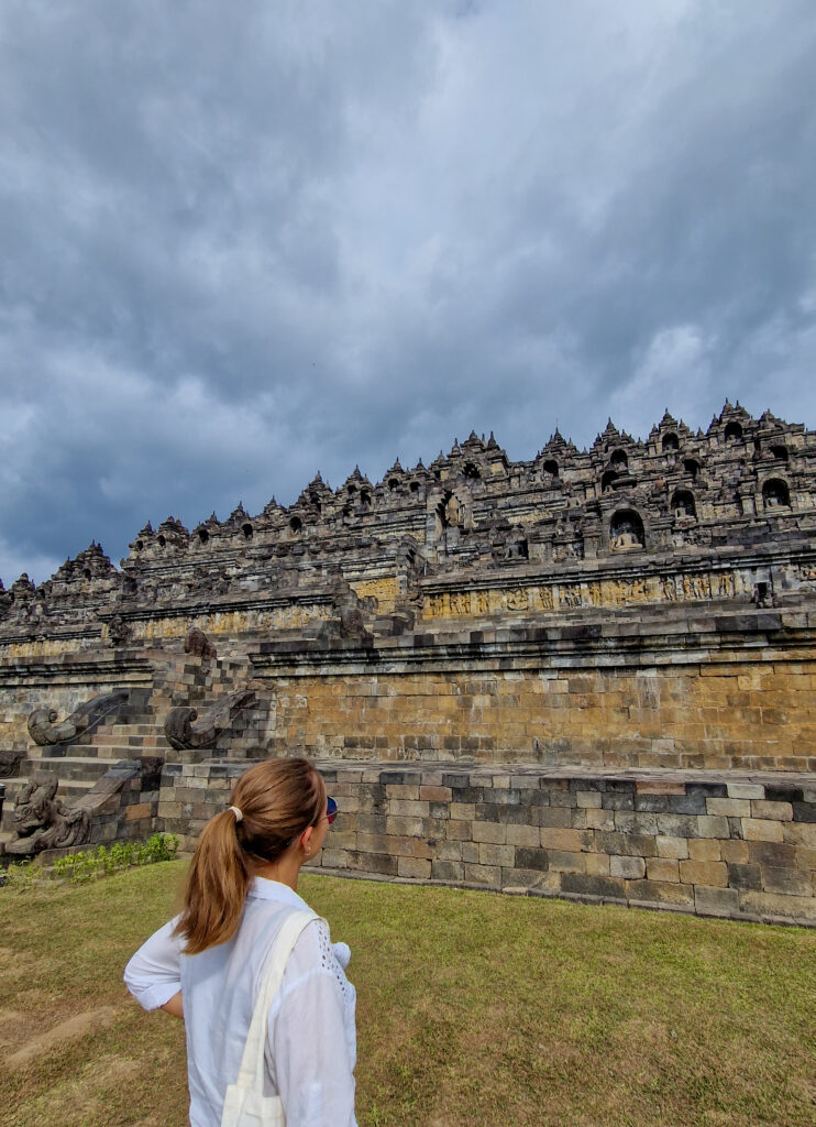 widok na Świątynie - indonezja