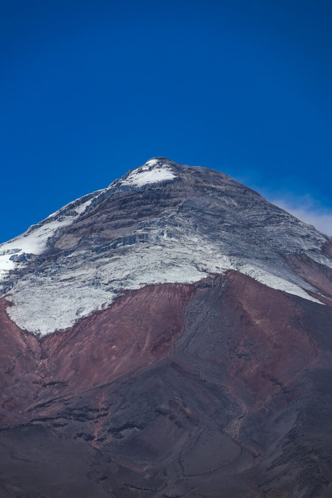 wulkan cotopaxi - ekwador, trekking